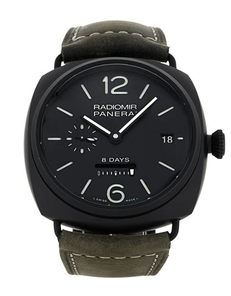 panerai ceramic 8 days|Panerai Radiomir 8 Days .